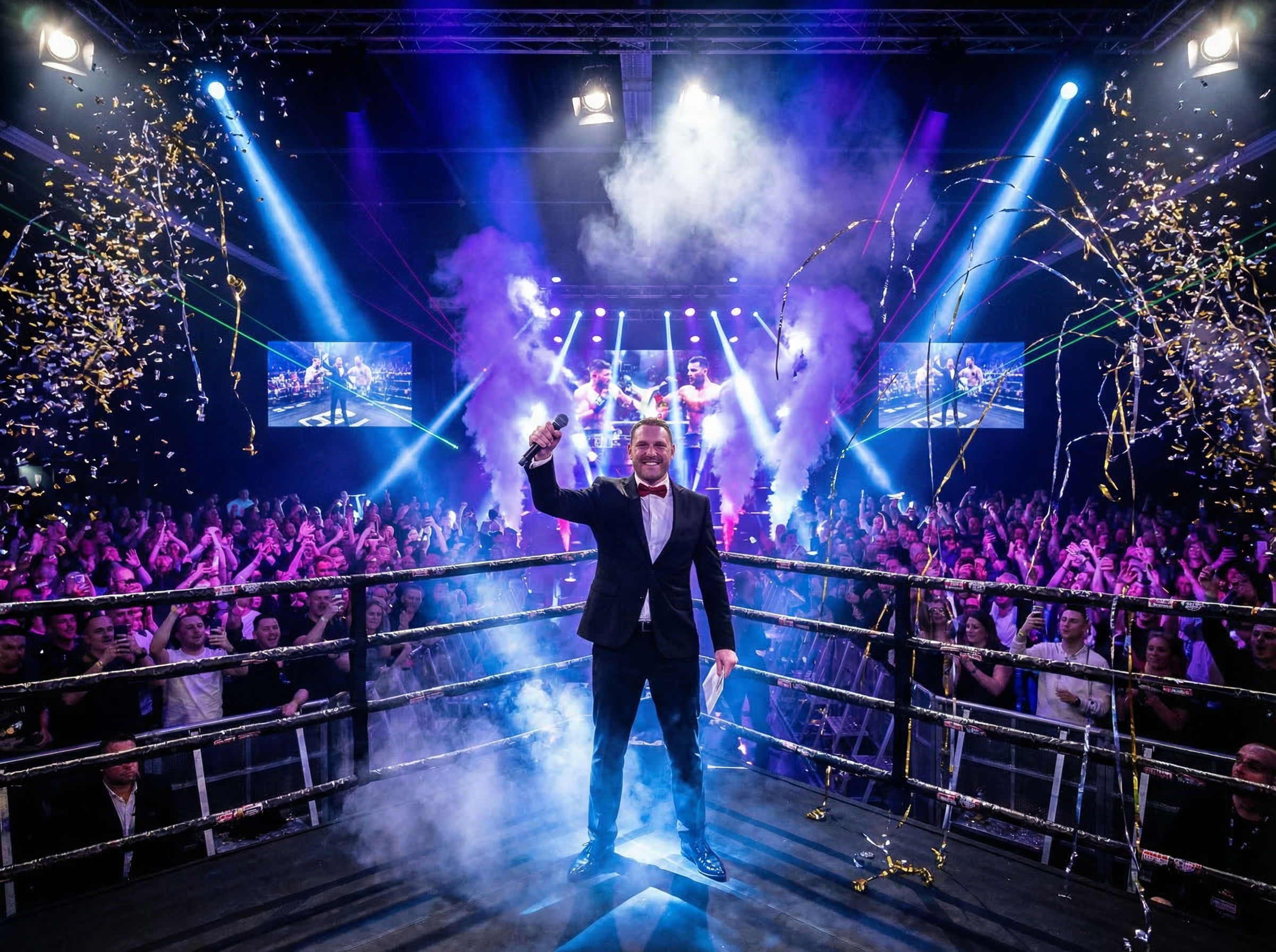 The Boxing Experience ringspeaker